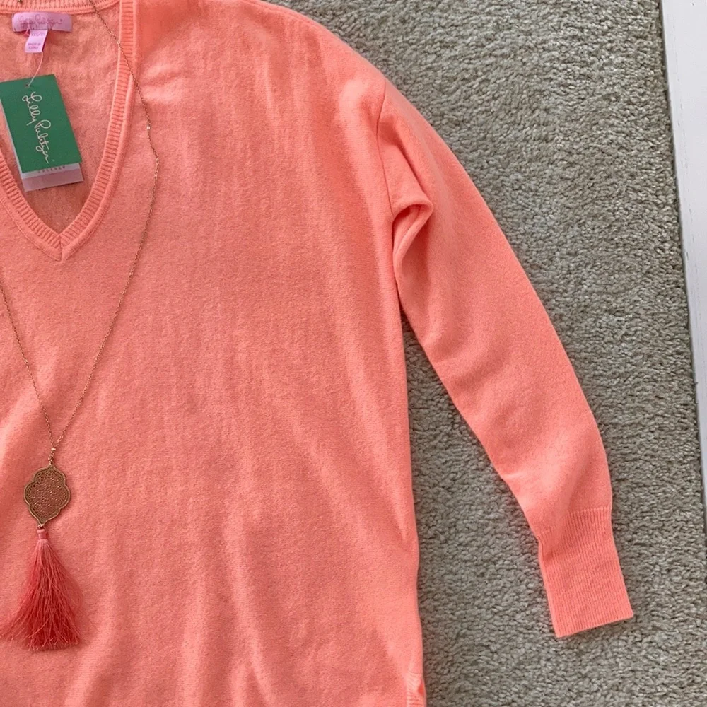 Lilly Pulitzer Alessandra Cashmere Tunic - Picture 4 of 7